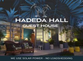 Hadeda Hall，位于约翰内斯堡Johannesburg Botanical Gardens附近的酒店
