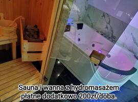 Apartament z sauną i jacuzzi na wyłączność - Sikorówka - Dobre Miejsce，位于维斯瓦Kuba Ski Lift附近的酒店