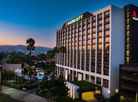 贝弗利山万豪酒店，位于洛杉矶比佛利山庄的酒店