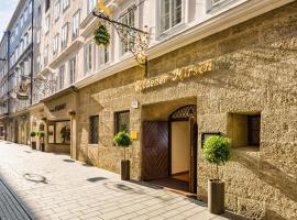 Hotel Goldener Hirsch, A Luxury Collection Hotel, Salzburg，位于萨尔茨堡萨尔茨堡节日大厅附近的酒店