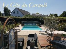 Gîte du Curnolo 3* pour 4/6pers avec spa, piscine，位于那慕尔的酒店