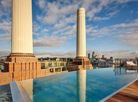 art'otel London Battersea Power Station, Powered by Radisson Hotels，位于伦敦切尔西桥附近的酒店
