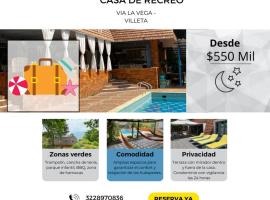 Hermosa casa de campo con piscina y zonas de juego，位于比列塔的别墅