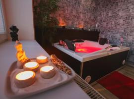 Wellnes apartmán Leqwell，位于乌赫尔布罗德的酒店