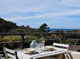 2 pièces vue mer à 3 min des plages