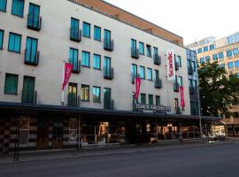 斯堪迪克卡尔斯塔德城市酒店，位于卡尔斯塔德卡尔斯塔德中央车站附近的酒店