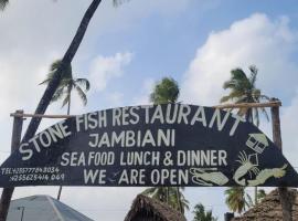 Stonefish Inn Jambiani，位于江比阿的度假短租房