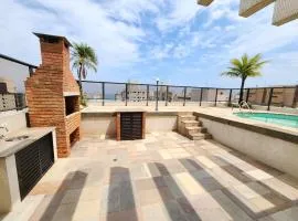 Cobertura 5 quartos sendo 4 suites , piscina churrasqueira , Pitangueiras , 4 vagas