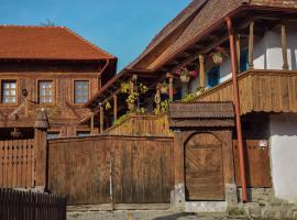 Székelyföld ,Siklódi Kő Vendégház, Tornácosház，位于Bartoştana的酒店