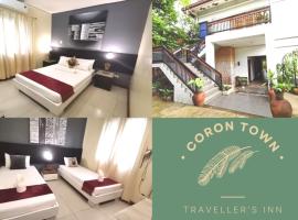 Coron town travellers inn，位于科隆布苏安加机场 - USU附近的酒店