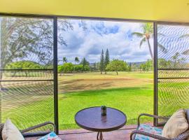 Turtle Bay Condo with Pool Access and Golf Course!，位于卡胡库的酒店