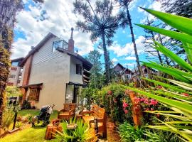 Incrível Casa com Hidro-bikes-centro de Gramado 3Q，位于格拉玛多的酒店