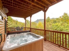 A Majestic View III, 3 Bedrooms, Sleeps 12, Hot Tub, Air Hockey, Pool Table，位于汤森德的酒店