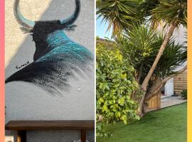 L Abri-c&ocirc;tier Appartements，位于圣马迪拉莫的海滩酒店