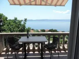 Apartment in Brela with sea view, terrace, WiFi, washing machine 4947-2