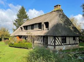 Maison et dépendance haut de gamme proche de Deauville-Trouville，位于Les Authieux-sur-Calonne的酒店
