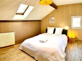 Logement indépendant 1 à 2 chambres, idéal séjour Bourg en bresse，位于Péronnas的低价酒店