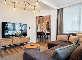 Park Avenue - Design Apartment Friesenstraße - 4 Pers - WLAN - Netflix - 65 Zoll TV，位于科隆新市场广场附近的酒店