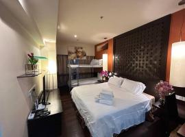 SunwayLagoonFamilySuite-4-7pax-Netflix-Balcony-Super Fast Internet，位于Kampong Penaga双威医药中心附近的酒店