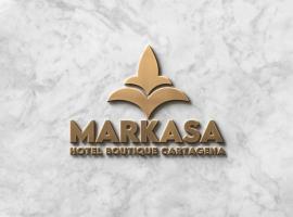 Markasa Hotel boutique，位于卡塔赫纳La Boquilla的酒店