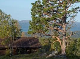 Sørbølhytta - cabin in Flå with design interior and climbing wall for the kids