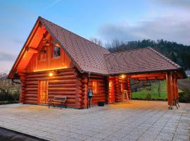 Mia Bella luxury chalet in Slovenske Konjice，位于斯洛文尼亚科尼采的木屋