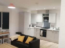 Lovely 1-Bedroom Flat in Hinckley, LE10，位于欣克利的酒店