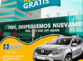 Lima Airport Hostel with FREE AIRPORT PICK UP，位于利马Church and Convent of San Francisco附近的酒店