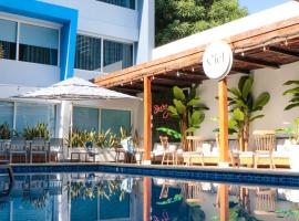 蓝色概念酒店，位于卡塔赫纳Bocagrande的酒店