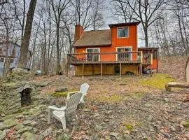 Cozy Bushkill Cabin with Deck Near Shawnee Mountain!