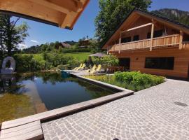 Luxury chalet in Tauplitz Styria with sauna and swimming pond，位于巴德米滕多夫的酒店