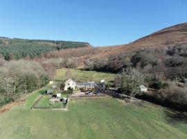 Tunnel Cottages at Blaen-nant-y-Groes Farm，位于阿伯代尔的酒店