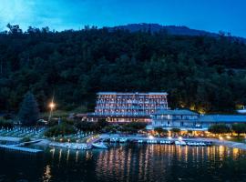 杜拉克公园酒店，位于莱维科特尔梅Lago di Levico附近的酒店