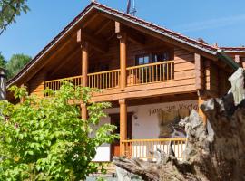 Chalet zum Salamander，位于伊尔森堡的木屋