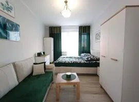 Szmaragdowy apartament przy ulicy Opolskiej
