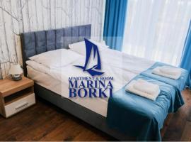 Apartamenty ZEFIR - MARINA BORKI，位于奥古斯图的海滩短租房