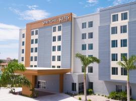 SpringHill Suites by Marriott Cape Canaveral Cocoa Beach，位于卡纳维拉尔角帕拉赛尔可可海滩附近的酒店
