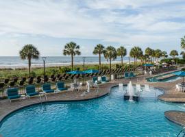 Courtyard by Marriott Myrtle Beach Oceanfront，位于默特尔比奇美特尔海滩摩天轮附近的酒店