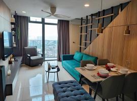 ekocheras duplex suites with balcony, drinking water, Karaoke K，位于吉隆坡吉隆坡班台医院附近的酒店