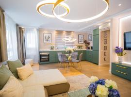Victoriei Emerald Gem - Designer Apartment，位于布加勒斯特National Geology Museum附近的酒店