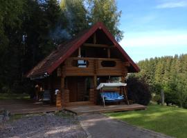 Saunaga külalistemaja, Tartust 9km kaugusel，位于Lähte的度假屋