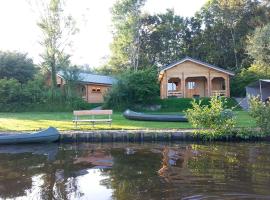 Camping 't Ol Gat，位于Zoutkamp的酒店