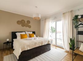 DWELLSTAY - Modernes Apartment I 55qm I 2 Zimmer I Küche I Bad I Terrasse I TV I Netflix，位于巴特赫尔斯费尔德的公寓