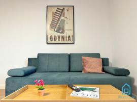 Gdynia Apartment- Tranquil Retreat, 15 Minutes to the Sea & Gdańsk City Center，位于Borkowo的酒店