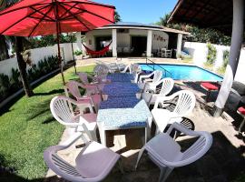 Casa de praia com piscina para família，位于Sirinhaém圣阿列克索岛附近的酒店