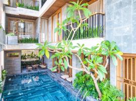 Bonny Boutique Hotel Da Nang，位于岘港的带按摩浴缸的酒店