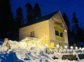 კოტეჯი ბახმაროში WoodenHouse Sunrise