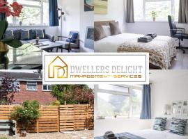 Stylish Flat 2 Bedroom with Free Wifi & Parking Chigwell Epping London，位于齐格威尔的酒店