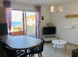 Appartement 3 pièces avec terrasses, climatisation et parking privé à Algajola, près de la plage - FR-1-63-310