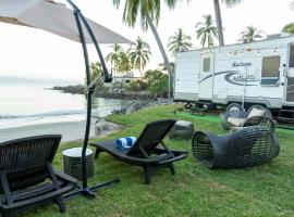 San Blas RV Park Frente al mar，位于Matanchén的酒店